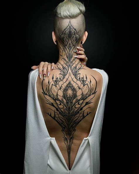 Top Back Tattoo Designs