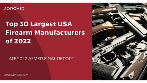 Top Firearm Manufacturers in USA