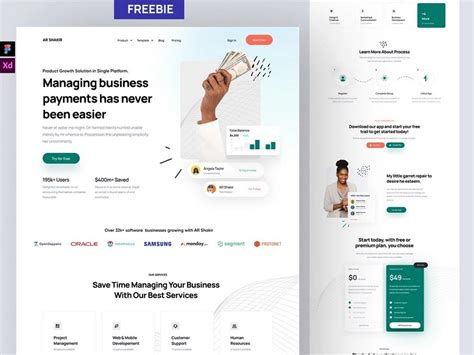 Top free Figma website templates