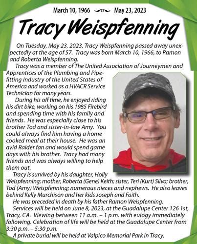 Tracy Press Obituary FAQ