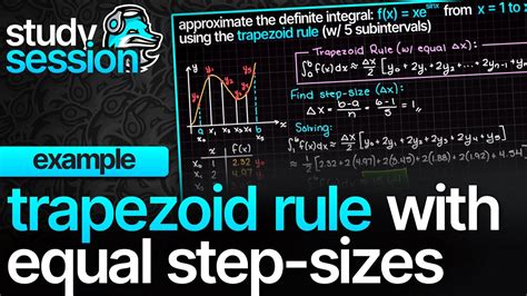 Using the Trapezoidal Rule