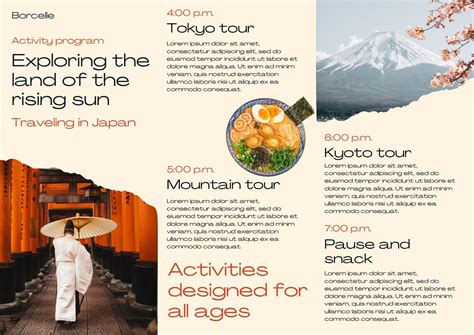 Travel Guide Brochure