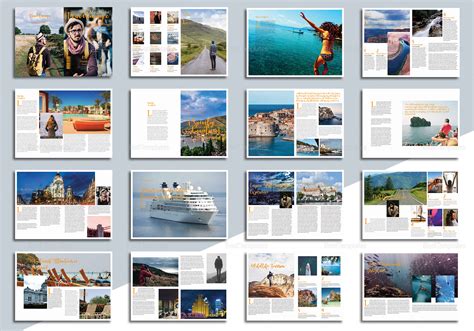 Travel Magazine Design Templates