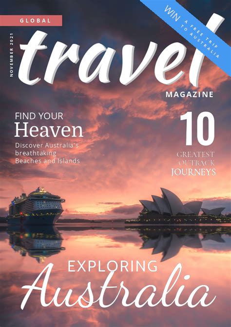 Travel Magazine Template