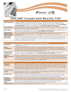 Tricare East Claims Filing Process