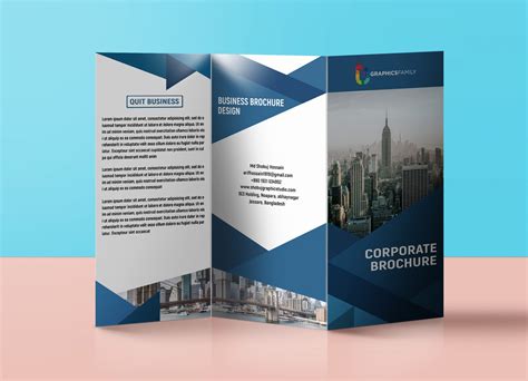 Trifold Brochure Design Example 1