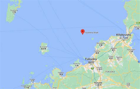 Tsushima Strait Location