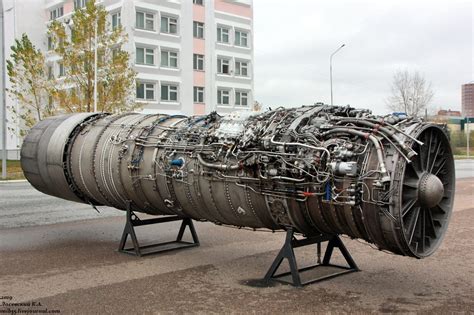 Tu-144 Engine Installation