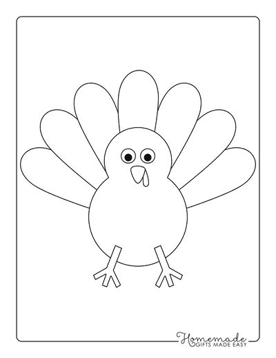 Tips and variations for turkey template printables