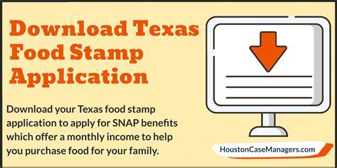 Tyler Texas food stamp application image