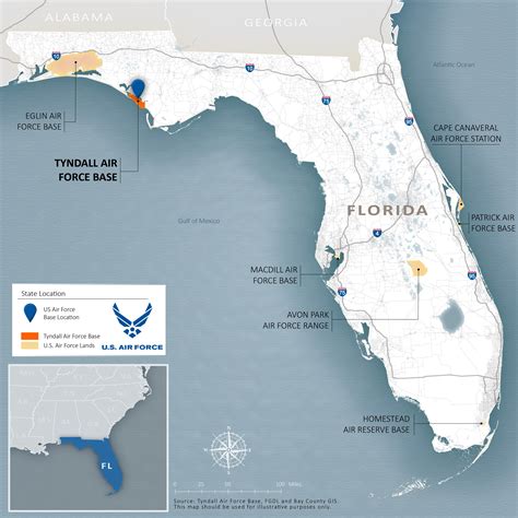 Tyndall Air Force Base Location