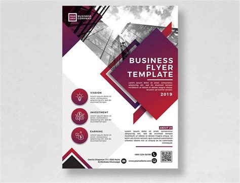 Types of Customizable Word Business Flyer Template Designs