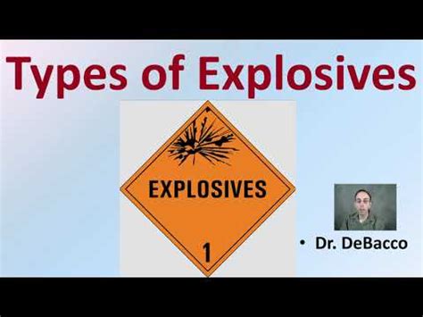 Types of explosive ordnance