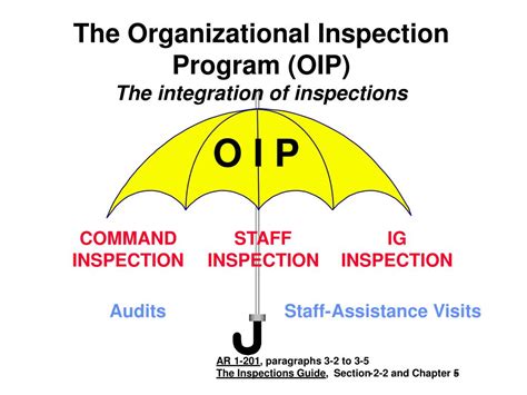 Types of OIP Programs