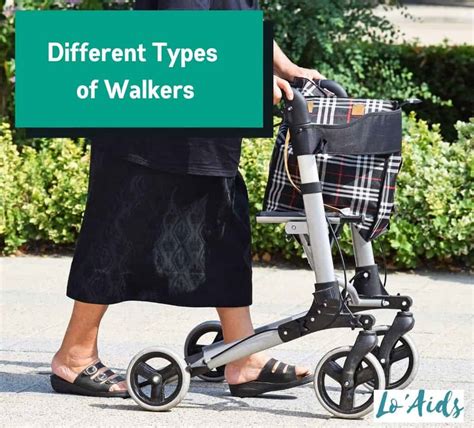 Types of Walkers for Seniors