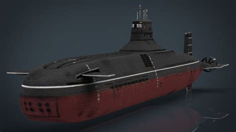 Typhoon Class Submarine Design