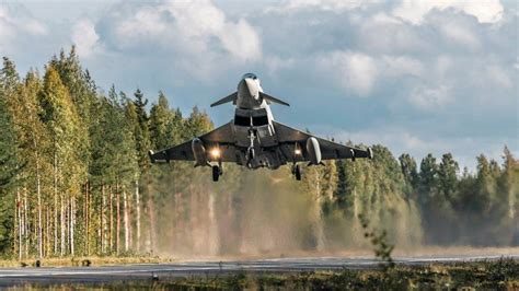 Typhoon landing