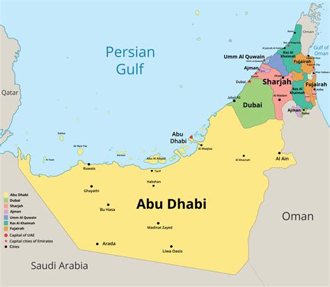 UAE Map