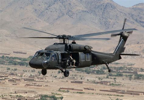 UH-60 Black Hawk helicopter in flight