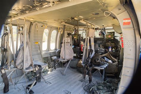 UH-60M Black Hawk interior