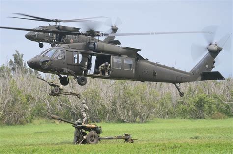 UH-60M Black Hawk at night