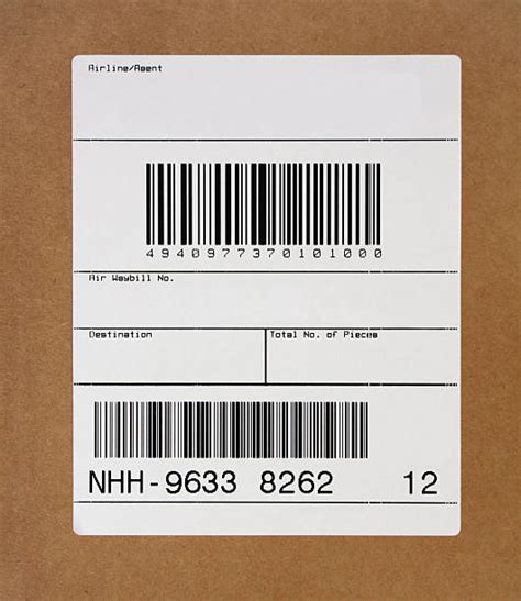 UPS Shipping Label Template Blank