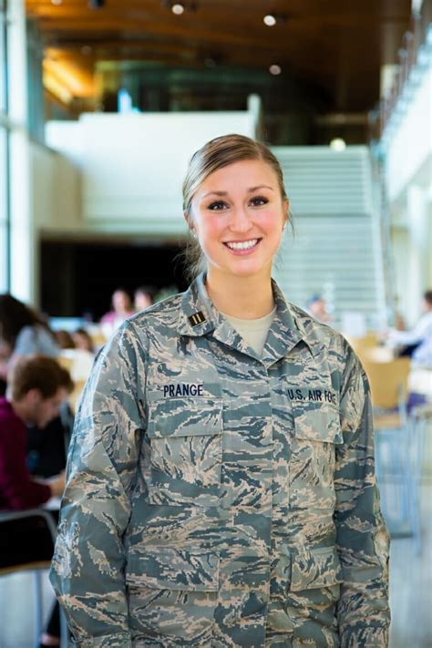 US Air Force Nurse in uniform