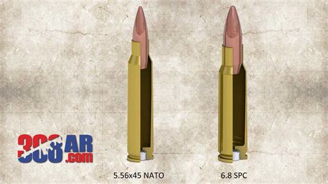 US Army 6.8mm Round Advantages