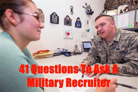 US Army Recruiters Answering Questions