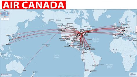 US-Canada Flight Routes