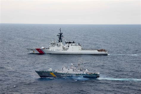 US Coast Guard Cutters Operating in International Waters