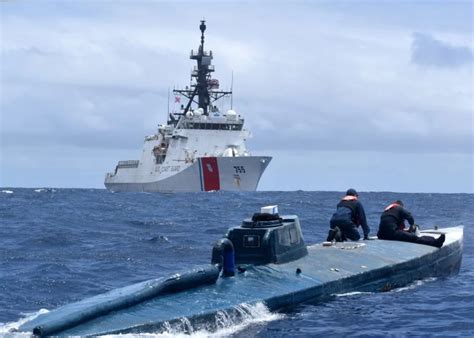 US Coast Guard Cutters Operating in International Waters