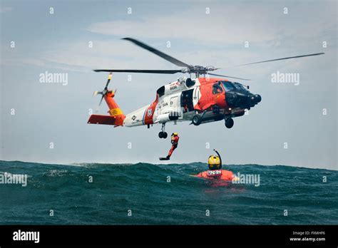 US Coast Guard Rescue Swimmer