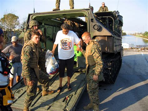 US Marines in disaster response