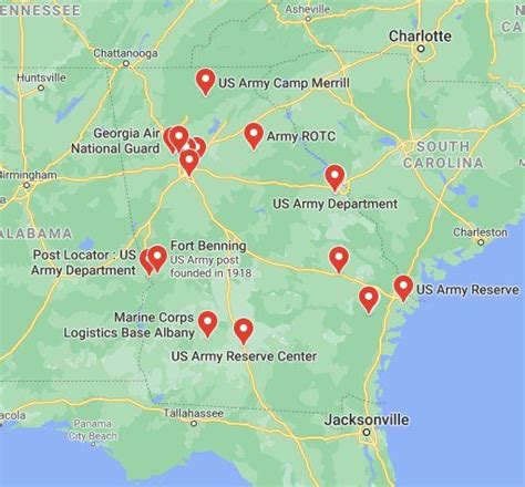 US Military Bases in Georgia