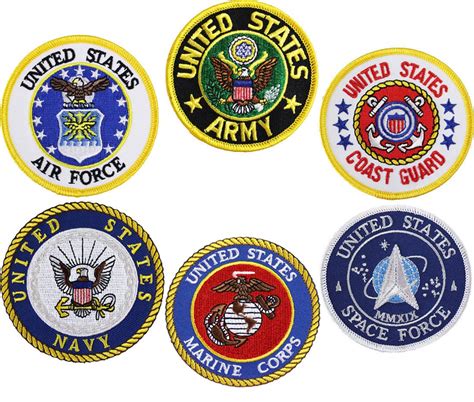 US Military Branches Emblems