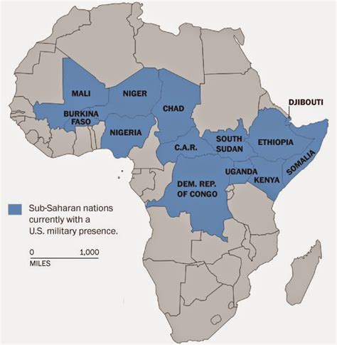 US Military Deployments In Africa