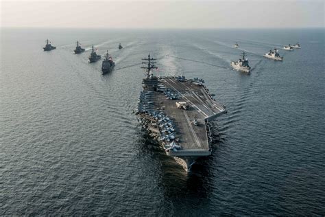 US Navy 3rd Fleet Carrier Strike Group