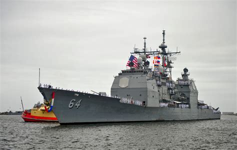 US Navy 3rd Fleet Guided-Missile Cruiser