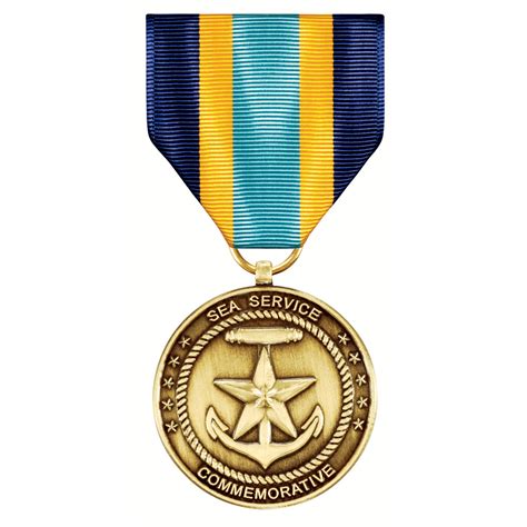 US Navy Sea Service Ribbon award