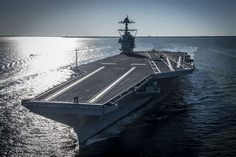 US Navy aircraft carrier