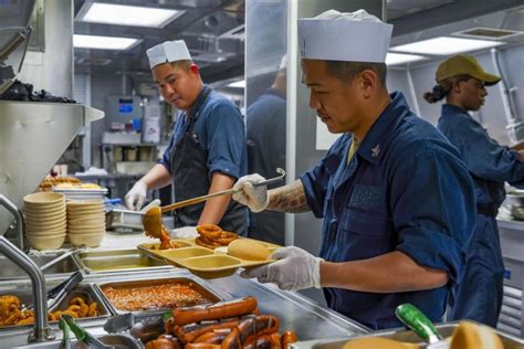 US Navy galley