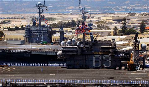 US Navy honors USS Kitty Hawk