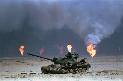 US Tank Operations in Desert Storm in the 1990s