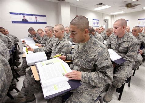 USAF Basic Training Classroom Instruction