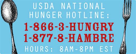 USDA National Hunger Hotline