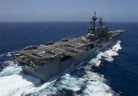 USS America Aircraft Carrier Well Deck