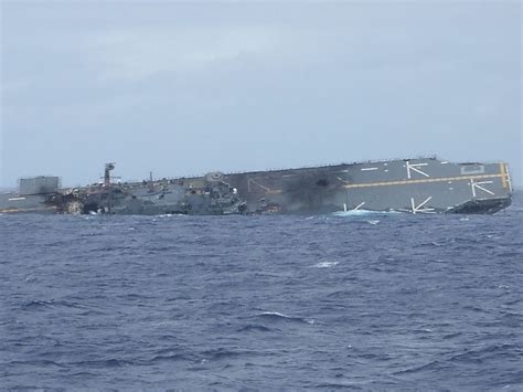 USS America Sinking