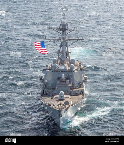 USS Arleigh Burke in international exercises