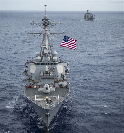 USS Benfold (DDG-65) participating in exercise